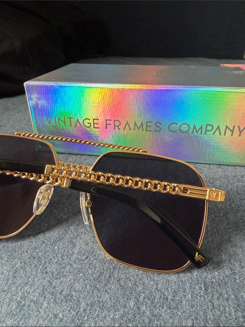Vintage Frames XL Cuban Link Edition 24KT Gold - Picture 8 of 16